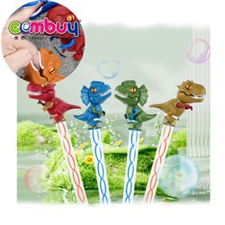 KB018995 - Outdoor play finger biting dinosaur wand mini toys soap bubble gum stick