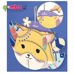 KB019644-KB019649 - Decoration 3D paper head cartoon cardboard 3d puzzle animal