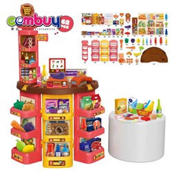 KB022053-KB022056 - Pretend play shopping coffee table set supermarket toys for kids