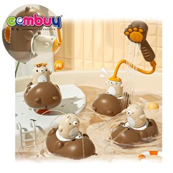 KB024686 - Bathroom play water spray bathing bear boat toy shower baby bath
