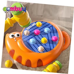 KB025282 - Cute cat soft hammer electric rotating baby toy whack a mole game machine