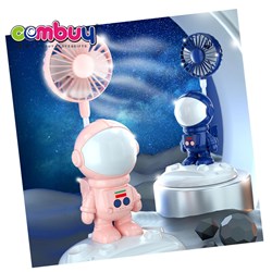 KB025479 - Desktop astronaut night light set classic toys mini foldable electric fan
