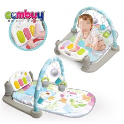 KB025482 - Crawling lighting foot pedal musical toys baby play piano gym mat for kids