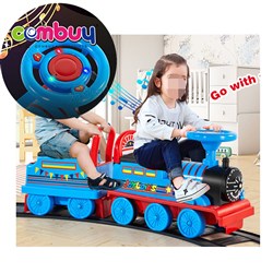 KB026932-KB026935 - Train electric music track toy kids ride on car baby walker