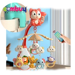 KB028464 - Electric lighting musical learning game rotating toy baby mobile bed bell