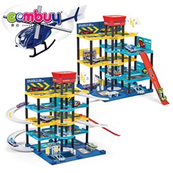KB028779-KB028781 - DIY car garage play set lot sliding track parking building toy