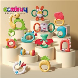 KB030926 - Toddler Cartoon Shaking Musical Hand Bell Teether Baby Rattles Musical Toy
