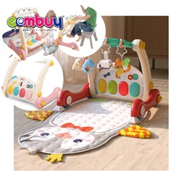 KB030935-KB030936 - Fitness stand walker 4 in 1 pedal piano blanket toys baby carpet play mat