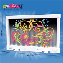 KB030979-KB030981 - Intellectual educational LED light 3D children magic drawing board