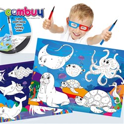 KB031013-KB031017 - Repeat coloring painting doodle 3D drawing book for children