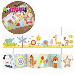 KB035639 - Educational early learning hanging crib foldable soft toy baby cloth book