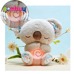 KB037068 - Cute animals soothing lighting musical washable soft baby plush stuffed toys