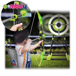 KB037322 - Moving target sport set light up LED bow and toy arrows for children