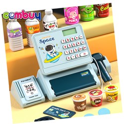 KB038066-KB038073 - Kids indoor role play supermarket shopping electric toys cash register machine
