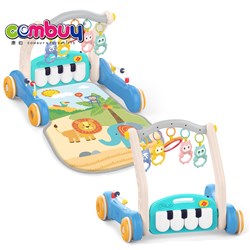 KB040287-KB040288 - Fitness stand 2 in 1 walker toys baby pedal piano activity gym play mat