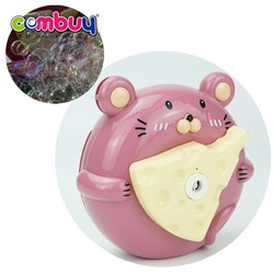 KB040581 - Children electric toy hamster blower automatic bubble machine