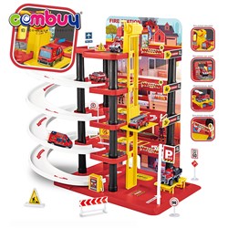 KB041997-KB042000 - 5 Layer track car garage 1:64 building rotating parking lot toys