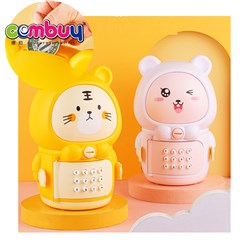 KB043299-KB043304 - Cute animals password key locking piggy bank kids toys electric money saving bank