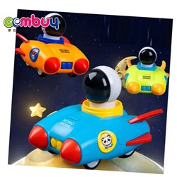 KB044719 - Cute rocket vehicle sliding go toy small press car