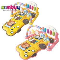 KB045436-KB045438 - Cute toddler crawling activity baby fitness rack toys foot pedal piano mat