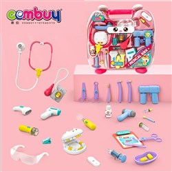 KB046555 - Dentist pretend play toy suitcase medical box kit kids doctor