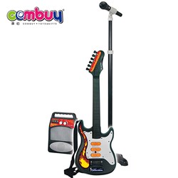 KB046855 - Sound microphone combination music electric guitar toy for children