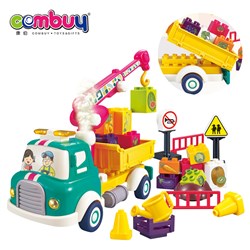 KB047747 - 3+ Fruit transportation car kids smoking building blocks truck
