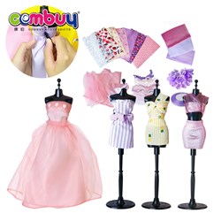 KB049261 - Kids princess mini model dolls clothing kit diy toy for girls