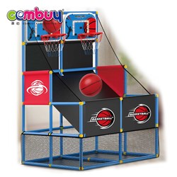 KB049908 - Combuy Stand hoop train sport set scoring goal toy basketball with light