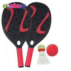 KB050336 - Durable paddle ball plastic toy beach racket table tennis set