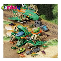 KB051076 - Model fighter dinosaur car vehicle set robot transform for kids