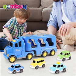 KB051138-KB051140 - Vehice carrier car friction transport truck toys with light music