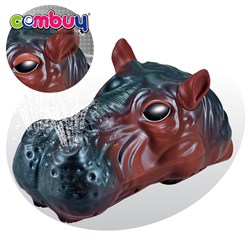 KB051210 - Infrared sound rc animals model water spray toy remote control hippopotamus