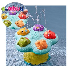 KB051216-KB051217 - Waterproof bathroom music sound lighting baby electric toy bath frog fountain
