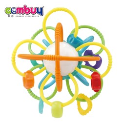 KB051331 - Sensory development activity rattle toy silicone baby teether ball