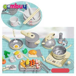 KB052415 - Simulation pretend play sound lighting kids cooking food kitchen tools toy