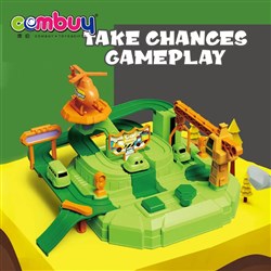 KB053014-KB053016 - Educational board toy kids play rail car track adventure game
