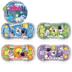 KB053209-KB053213 - Classic kids playing plastic cartoon handheld ring water game toy