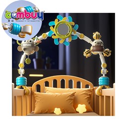 KB054906-KB054907 - Electric bedside toddler musical rotating hanging crib toy baby shaking bed bell