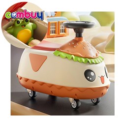 KB057298 - Lighting musical cartoon burger 3 wheels children toys electric ride on scooter