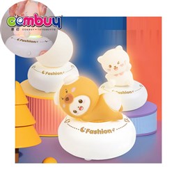 KB059742-KB059747 - Cute night lamp projection musical rotating portable musical box toy