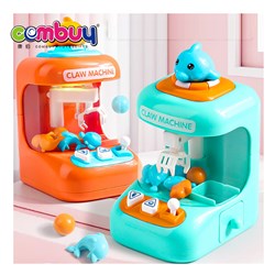 KB060640-KB060641 - Electric dolphin shape lighting sound catch clawing toys mini clip doll machine