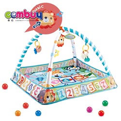 KB061037-KB061044 - Fitness stand fence crawling carpet music baby toys play mat activity gym