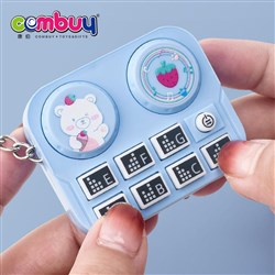 KB065669-KB065673 - Disc player bag pendant mini musical instrument gift keychain