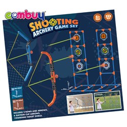 KB066041-KB066044 - DIY double building blocks shooting target set kids toy bow and arrow