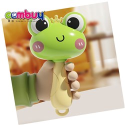 KB066748-KB066749 - Cute animals infant boiled musical toy baby hand shake rattle