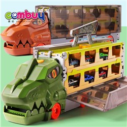 KB086550-KB086554 - Ejection Folding Portable Sliding Alloy Vehicle Storage Toy Dinosaur Rail Car