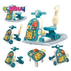 KB100275-KB100286 - Toddler Multifunctional Early Learning Musical Push Rocking Chair Toy Baby Walker Stroller