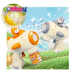 KB100493 - Cartoon animals lighting musical outdoor summer blowing bubble guns toys for kids