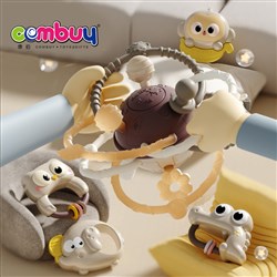 KB104017 - Infant Newborn Gifts Storage Box Baby Handheld Ball Animal Teething Rattle Toys